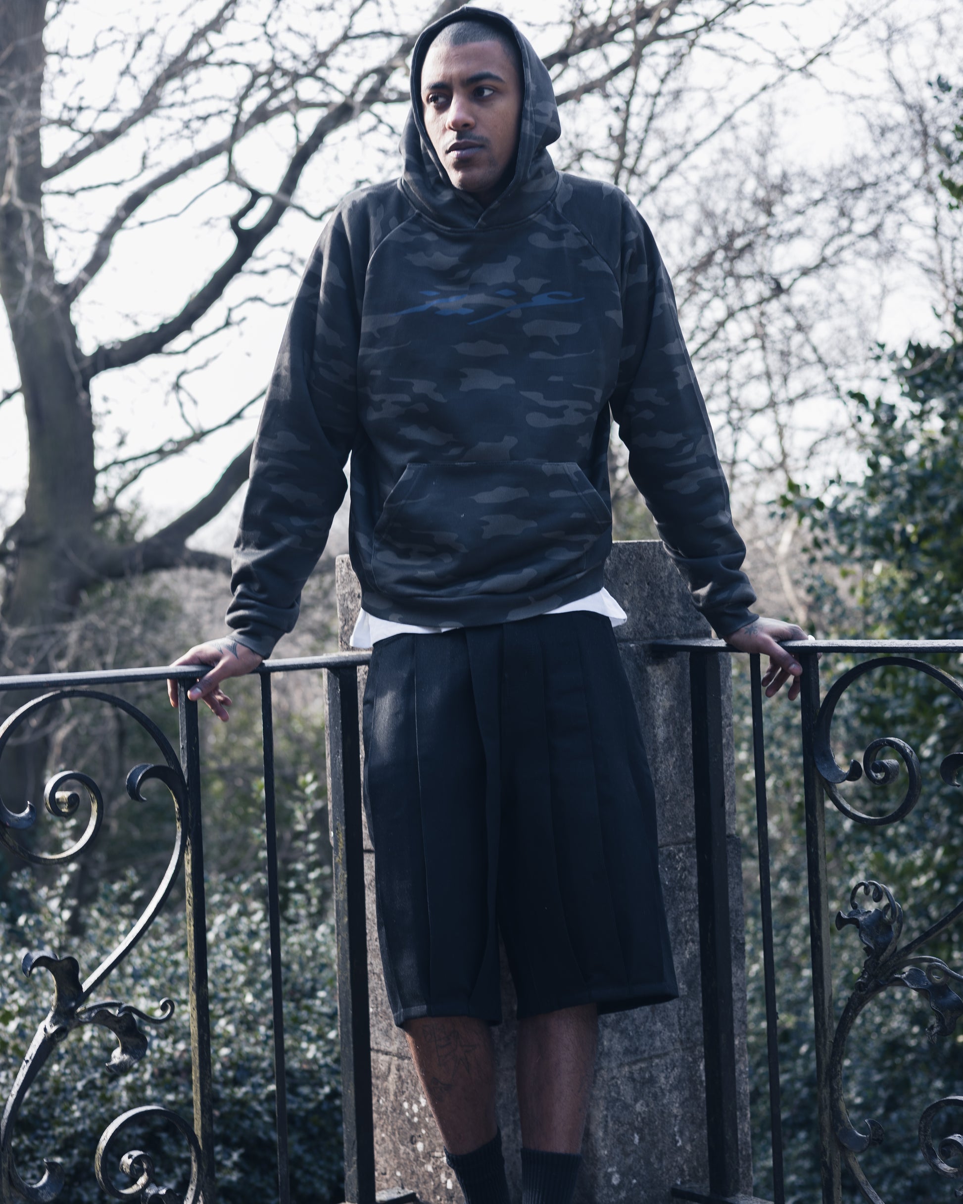 Knife Pleat Shorts