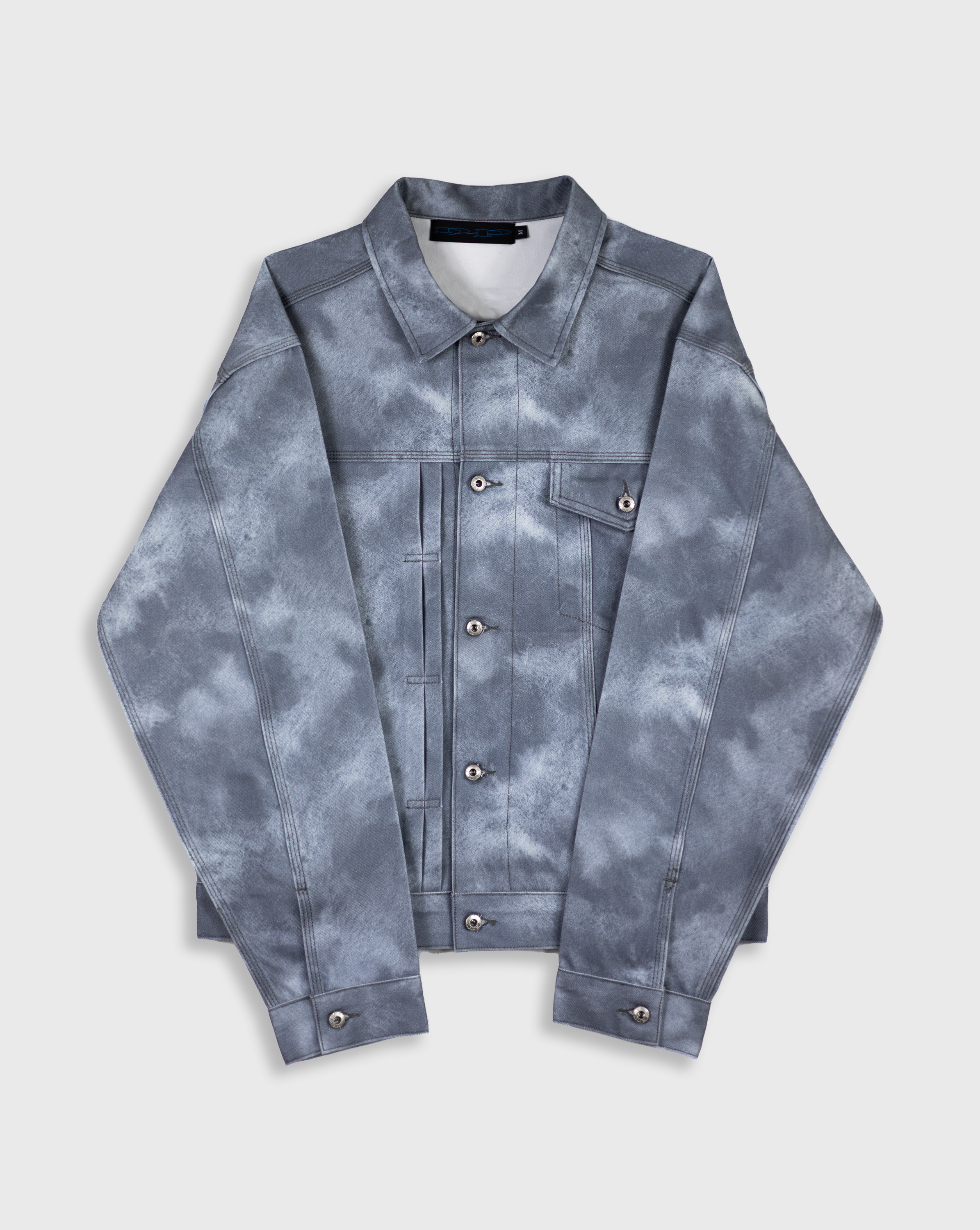 Asymmetric Trucker Jacket – NO PERSONA Asymmetric Trucker Jacket – NO PERSONA