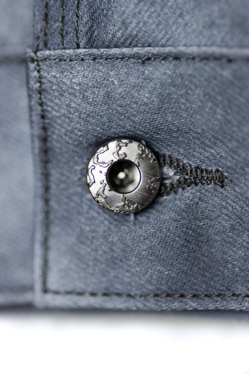 Asymmetric Trucker Jacket